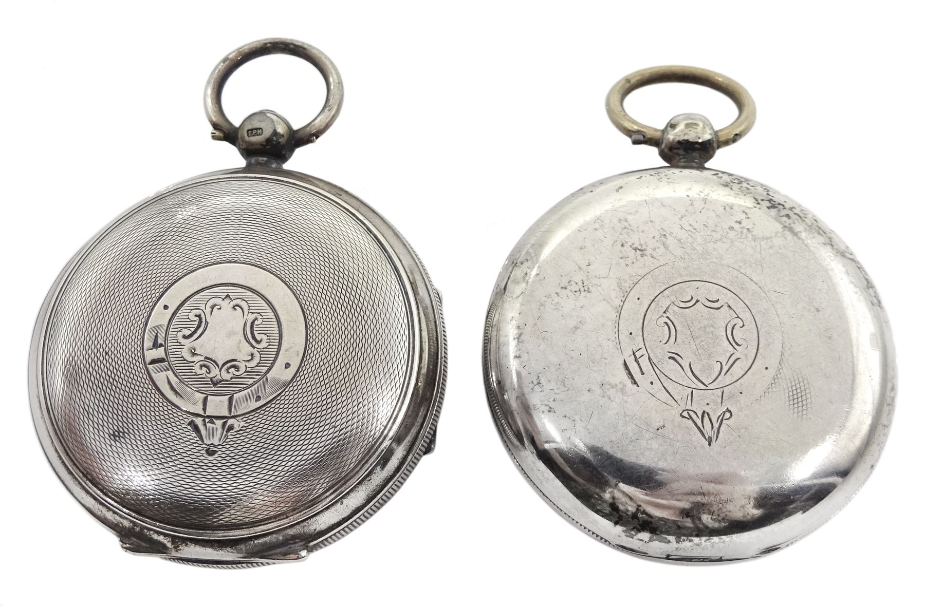 Edwardian silver open face 'The Express English Lever' pocket watch by J. G. Graves - Image 2 of 4