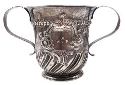 George II silver porringer