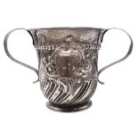 George II silver porringer