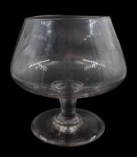 19th century oversized drinking glass