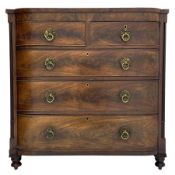 Early 19th century mahogany chest