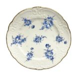 Early 19th century Nantgarw 'Lady Seaton' porcelain plate