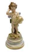 Late 19th/early 20th century Meissen figure of cupid