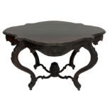 19th century Irish rosewood centre table