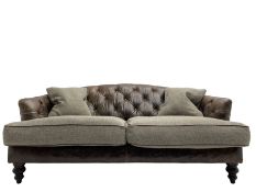 Tetrad - 'Dalmore' traditional shaped two seat sofa