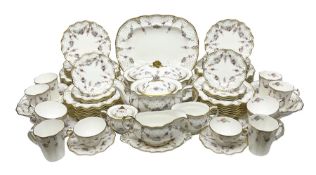 Modern Royal Crown Derby part tea and dinner service