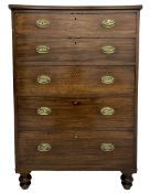 George III mahogany chest