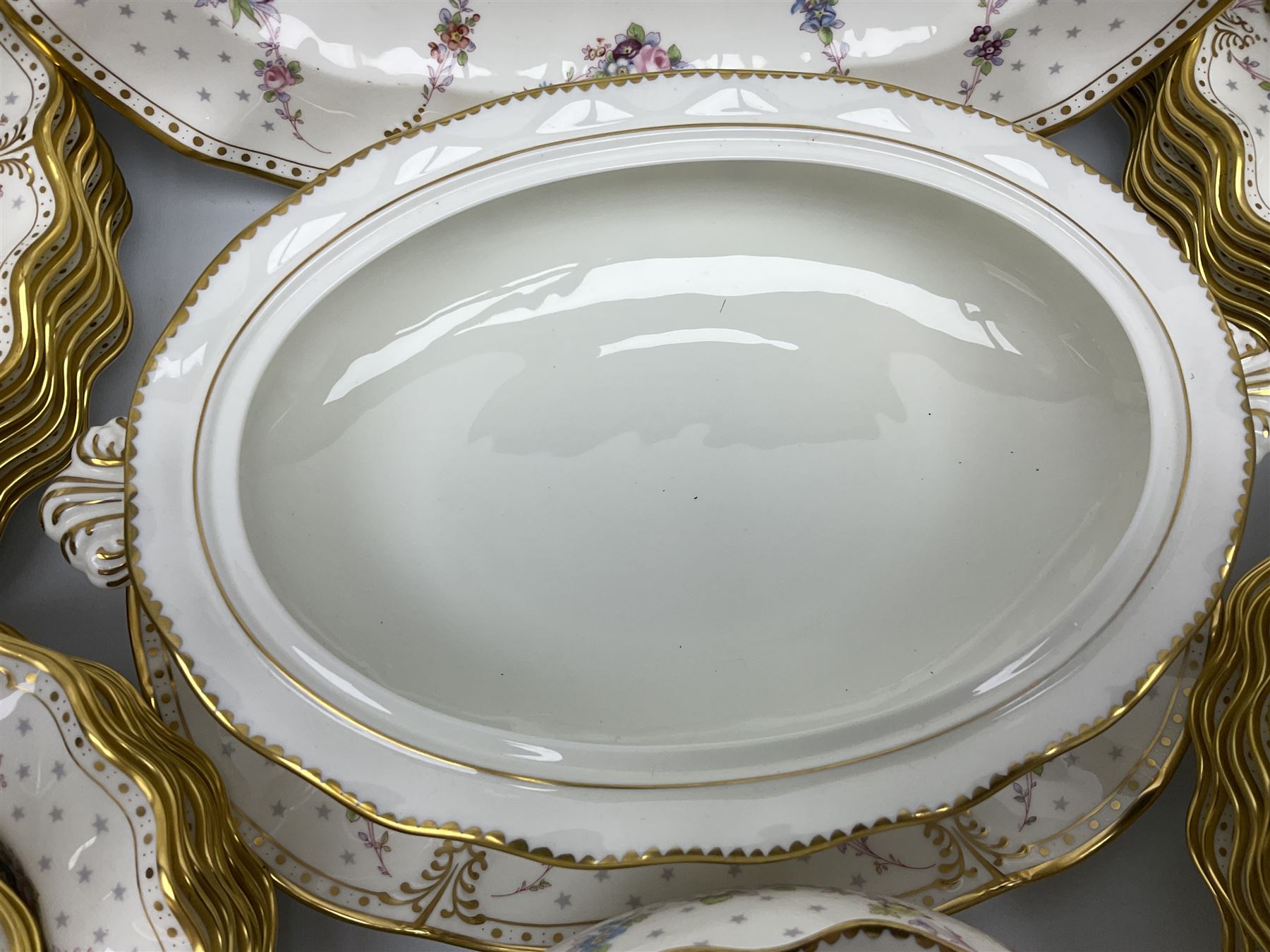 Modern Royal Crown Derby part tea and dinner service - Image 4 of 11