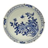 19th century Chinese blue and white charger