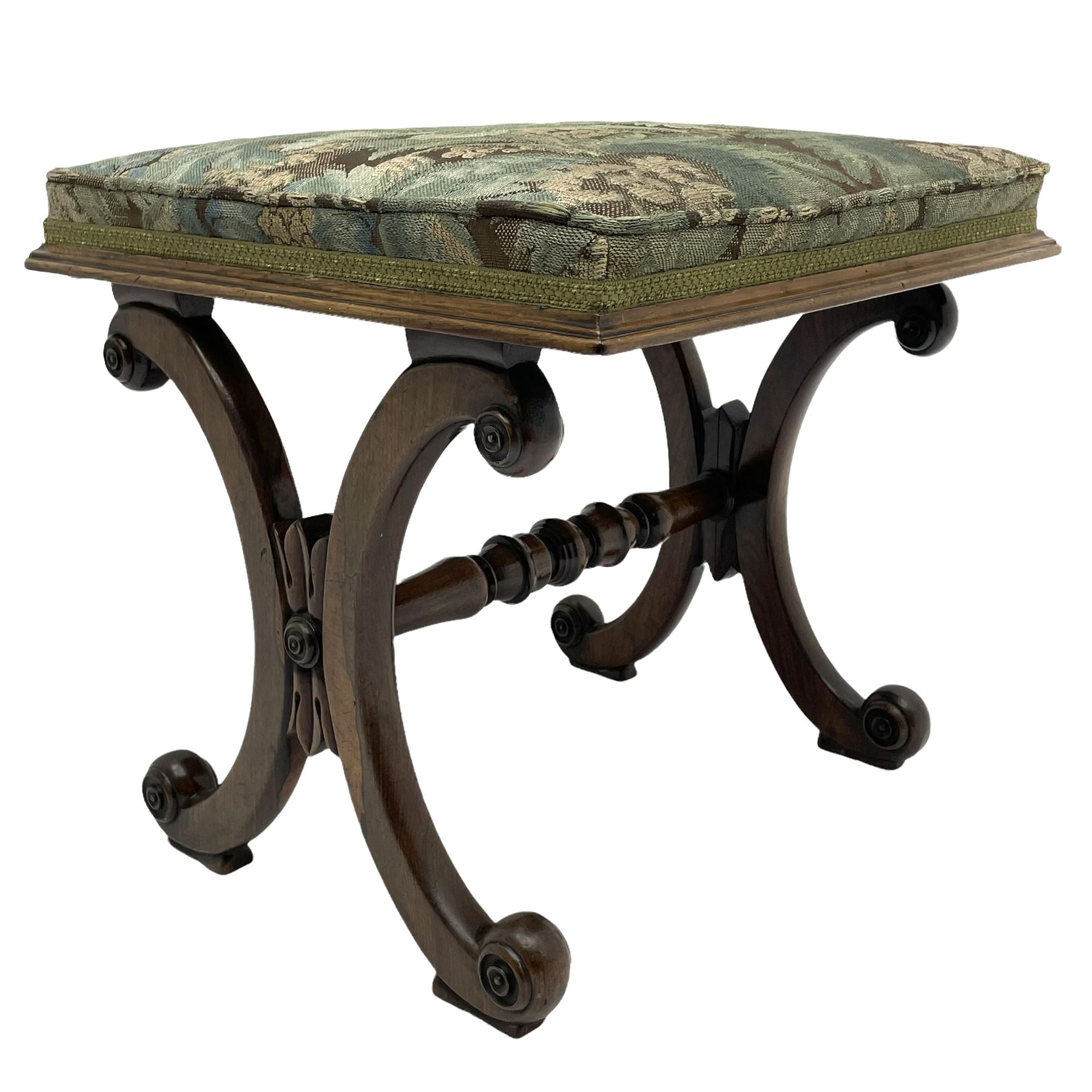 Regency rosewood stool