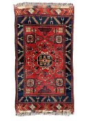 Persian red ground rug