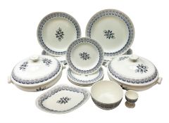 Wedgwood Persephone pattern part dinner service