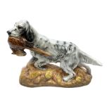 Royal Doulton model of an English setter carrying a pheasant