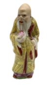 20th century Chinese Famille Rose figure of Shou Lao