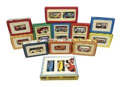 Twelve box Corgi die-cast models sets from the Comic Classics and Super Heroes range