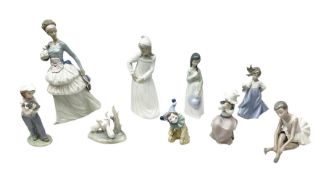 Collection of Nao figures