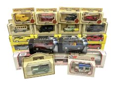 Eight Shell sportscar collection die-cast models including Lotus Esprit