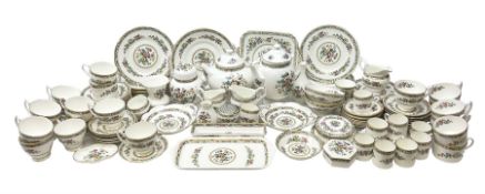 Coalport Ming Rose pattern tea and coffee part service