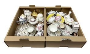 Collection of teapots and other ceramics