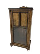 Edwardian inlaid rosewood music cabinet