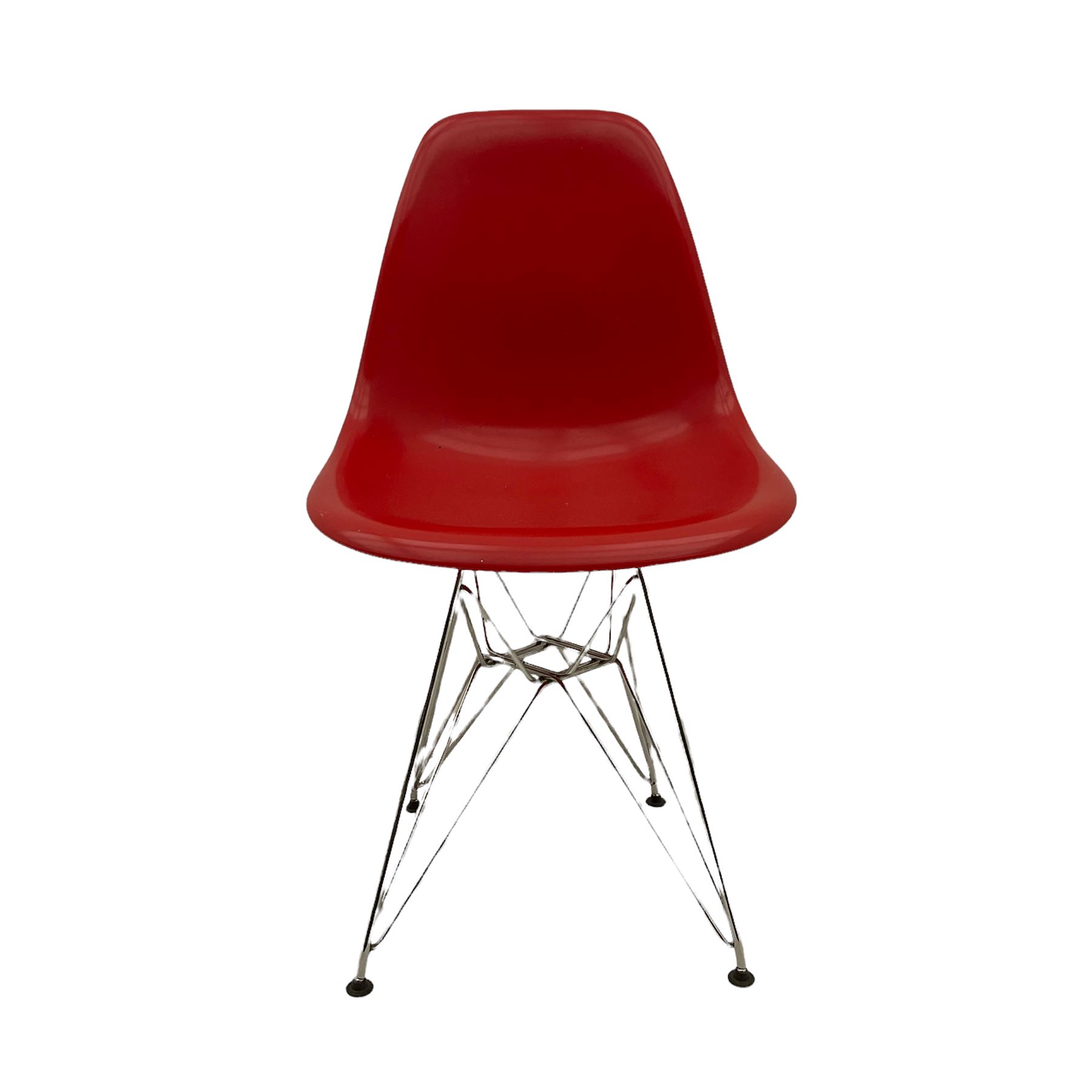 1970s mushroom stool and an Eames design chair - Image 4 of 5