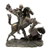 Studio Collection by Veronese Design St George figure group