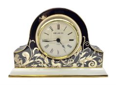 Wedgwood Cornucopia quartz mantel clock