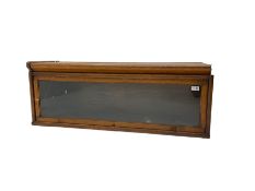 Mid-20th century oak sectional bookcase top