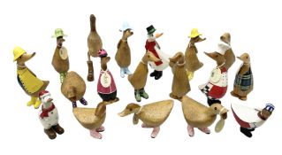 Quantity of the Duck Company UK DCUK carved bamboo root ducks