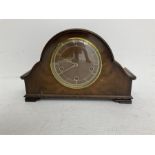 1950's Westminster chiming mantle clock with an all wooden dial