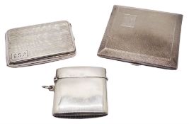 Mid 20th century silver compact