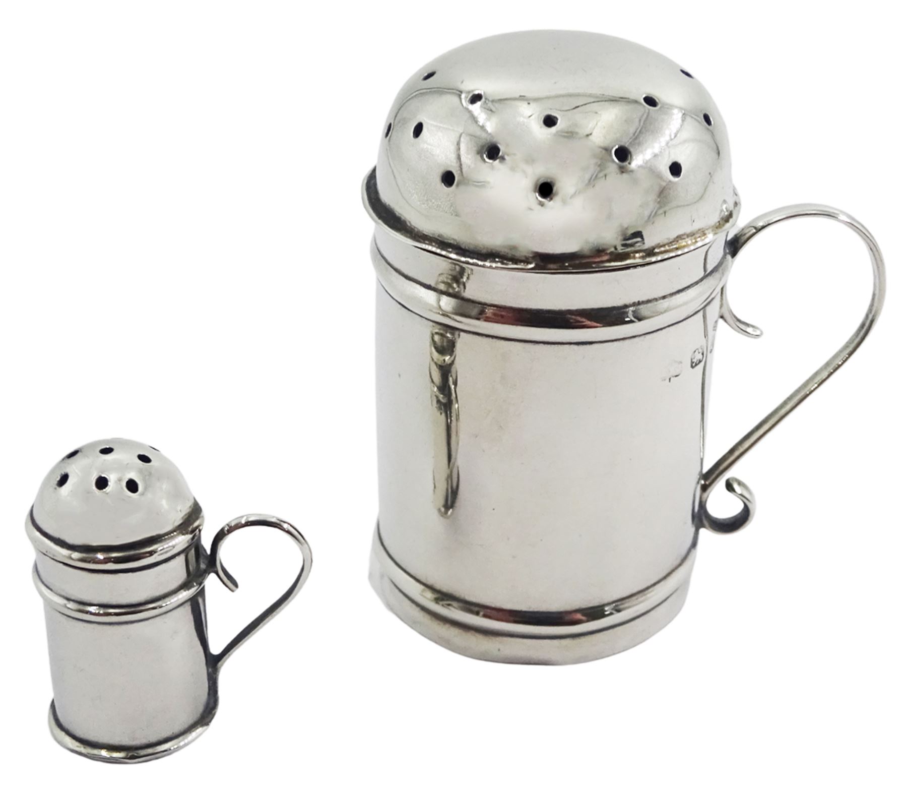 Victorian silver muffineer