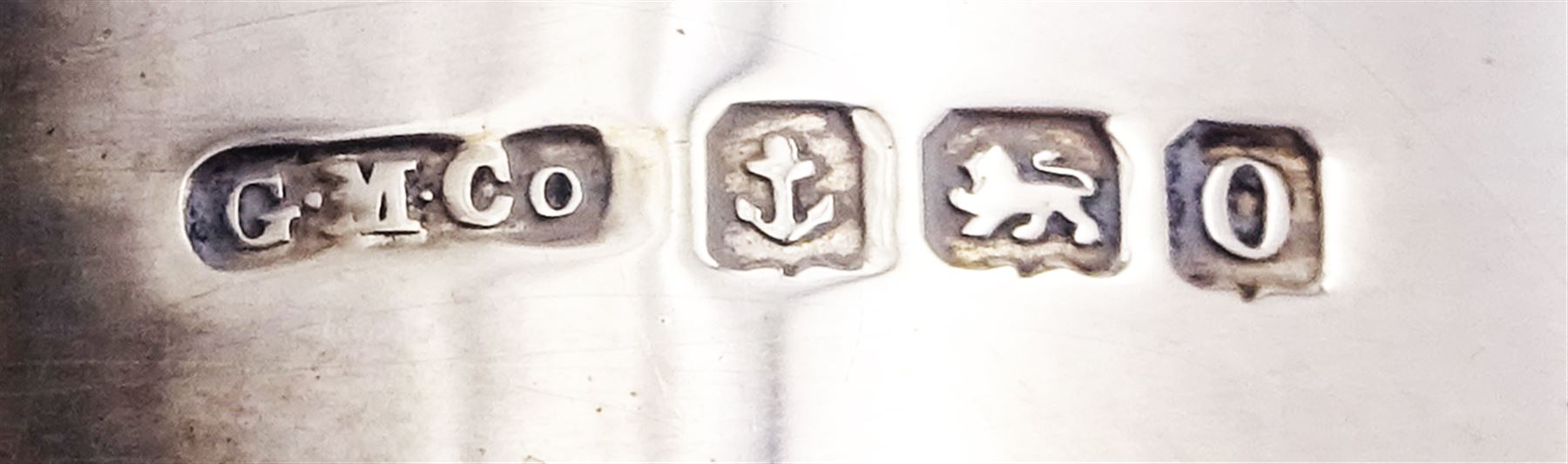 Early 20th century silver six piece cruet set - Image 3 of 5