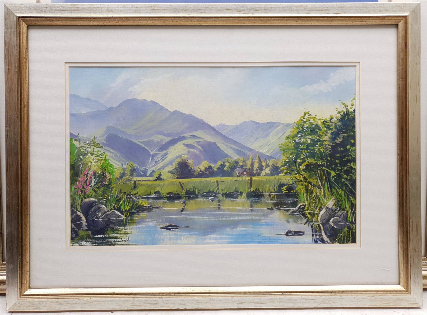 Jane E Ward (British Contemporary): 'Eskdale Valley Grasmere' - Image 3 of 3