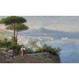 Maria Gianni (Italian 1873-1956): Bay of Naples