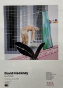 After David Hockney (British 1937-): 'David Hockney - Seven Paintings' - Tate Gallery Exhibition Pos