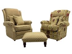 Vale Bridgecraft - Langfield standard armchair (W88cm)