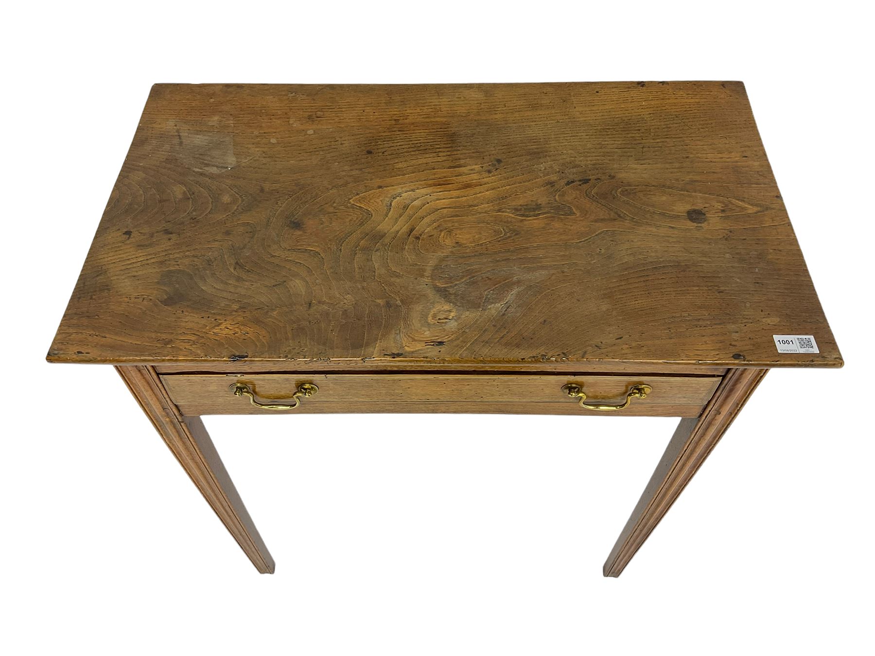 Georgian elm side table - Image 5 of 7