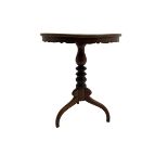 19th century mahogany tripod table