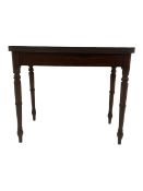 19th century mahogany tea table