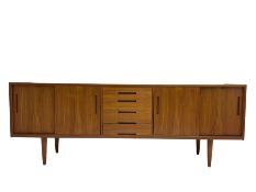 Nils Jonsson for Troeds - 'Gigant' mid-20th century teak sideboard