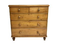 Victorian pine chest