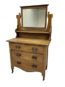 Arts & Crafts period oak dressing chest