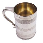 Victorian silver mug