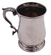 Early George III silver mug
