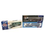 Three limited edition Corgi 1:50 scale lorries - Scania T-Cab Feldbinder Tanker - Ian Hayes Transpor