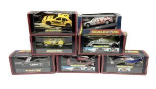 Scalextric by Hornby - seven cars comprising C486 Porsche 962 Kenwood