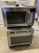 Daewoo commercial microwave and a Sharp microwave- LOT SUBJECT TO VAT ON THE HAMMER PRICE - To be