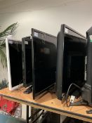 Set of four �Philips, LG, Seiki, Bush�, 32inch TV's (4)- LOT SUBJECT TO VAT ON THE HAMMER PRICE - To