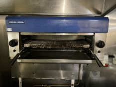 Blue Seal commercial stainless steel grill, gas- LOT SUBJECT TO VAT ON THE HAMMER PRICE - To be